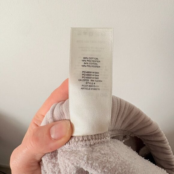 Aritzia Wilfred Free Fleece High Waisted Jogger Sweatpant Size Small - Picture 8 of 8